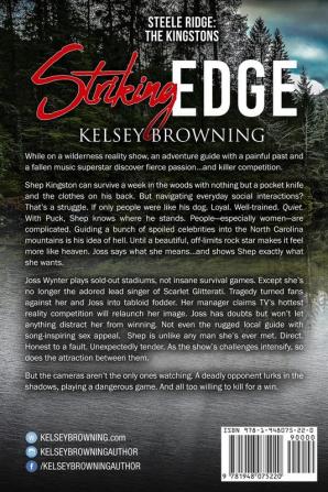 Striking Edge (Large Print Edition): 4 (Steele Ridge: The Kingstons)