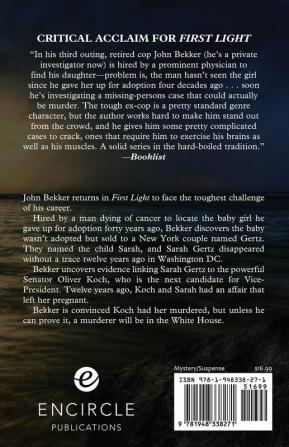 First Light: 3 (John Bekker Mystery)