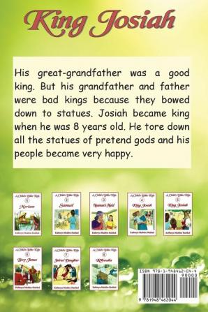 King Josiah: 5 (Child's Bible Kids)