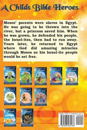 Moses: 6 (Child's Bible Heroes)