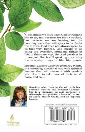 Spiritual Lessons Learned from My Plants