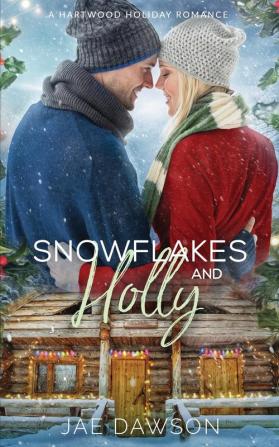 Snowflakes and Holly