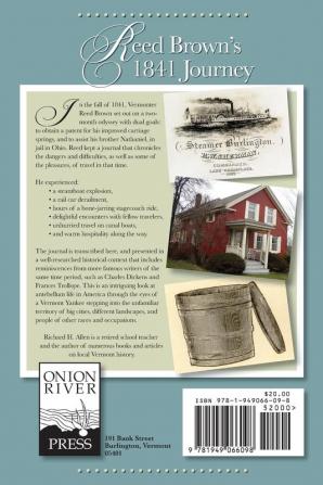 Reed Brown's 1841 Journey: America Through the Eyes of a Vermont Yankee