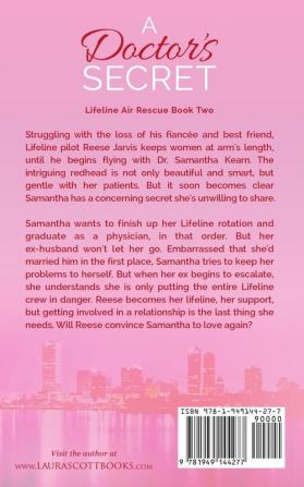 A Doctor's Secret: A Sweet Emotional Medical Romance: 2 (Lifeline Air Rescue)