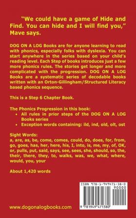 Hide In The Blinds Chapter Book: Sound-Out Phonics Books Help Developing Readers including Students with Dyslexia Learn to Read (Step 6 in a ... Books): 28 (Dog on a Log Chapter Books)