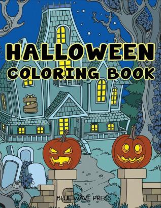 Halloween Coloring Book: Halloween Designs Adult Coloring Book (Adult Coloring Books)