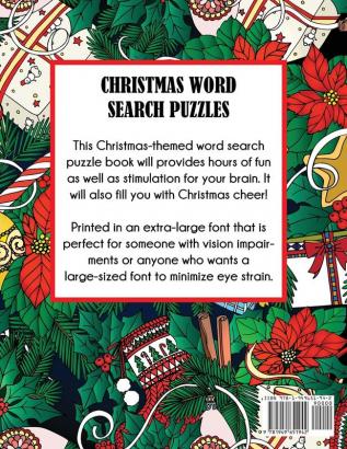 Christmas Word Search Extra-Large Print