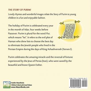 The Purim Story: The Story of Queen Esther and Mordechai the Righteous (Jewish Holiday Books for Children)