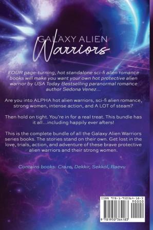 Galaxy Alien Warriors Series Box Set: A SciFi Alien Warrior Romance - The Complete Collection