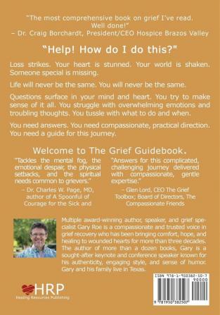 The Grief Guidebook: Common Questions Compassionate Answers Practical Suggestions (Large Print)