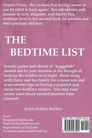 Oopsie Daisy and The Bedtime List: 2