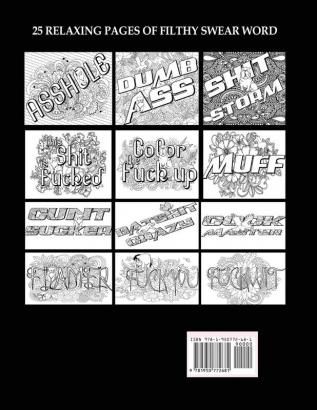 Swear Words Adult coloring book: Sweary Coloring Book for Adult!