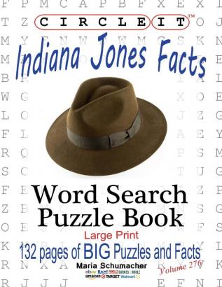 Circle It Indiana Jones Facts Word Search Puzzle Book