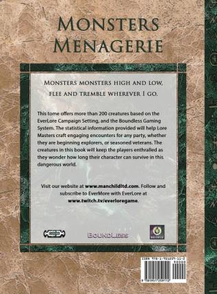 Monsters Menagerie