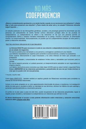 No más codependencia: Estrategias de desprendimiento saludables para romper patrones. Descubre cómo dejar de angustiarse con relaciones codependientes obsesivas de celos y abuso narcisista