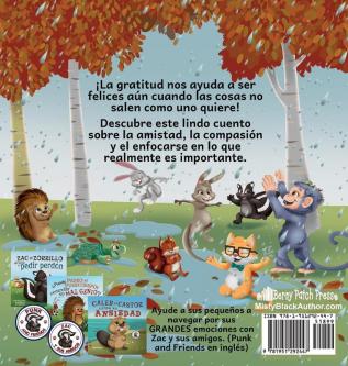 ¿Óscar el Oso aprenderá a ser agradecido?: Can Grunt the Grizzly Learn to Be Grateful? (Spanish Edition): 5 (Zac y Sus Amigos)