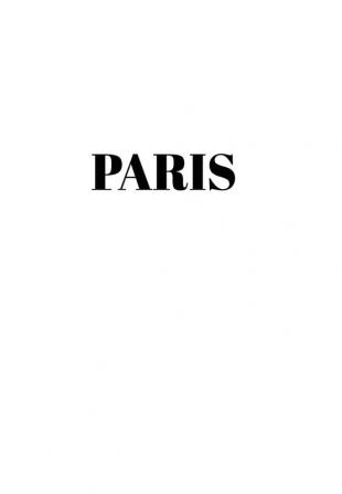 Paris: Hardcover White Decorative Book for Decorating Shelves Coffee Tables Home Decor Stylish World Fashion Cities Design: 4