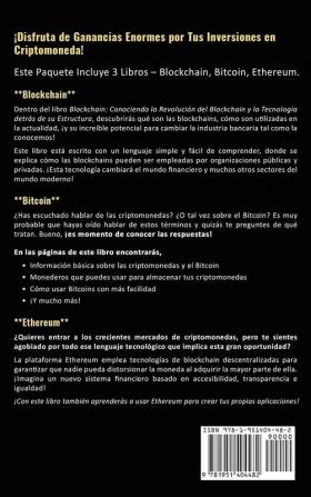 Criptomonedas: Blockchain Bitcoin Ethereum (Libro en Español/Cryptocurrency Book Spanish Version)