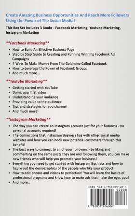 Social Media Marketing: Facebook Marketing Youtube Marketing Instagram Marketing