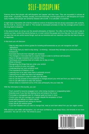 Self-Discipline: & Stoicism - 32 Small Changes to Create a Life Long Habit of Self-Discipline Laser-Sharp Focus and Extreme Productivity & Introduction to The Stoic Way of Life