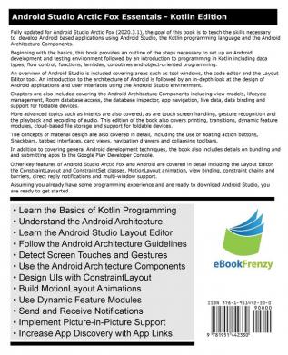Android Studio Arctic Fox Essentials - Kotlin Edition: Developing Android Apps Using Android Studio 2020.31 and Kotlin