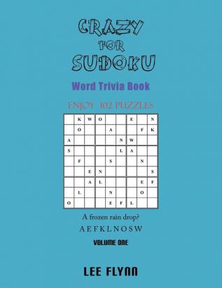 Crazy for Sudoku: Word Trivia Book