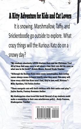 Kurious Katz and the Snowy Day: Large Print: 8 (A Kitty Adventure for Kids and Cat Lovers)