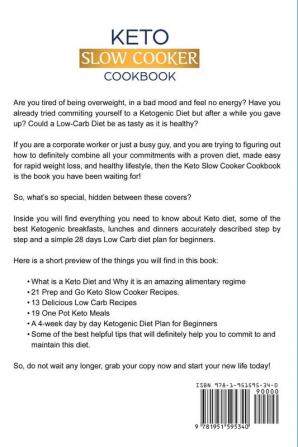 Keto Slow Cooker Cookbook