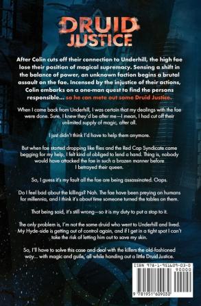 Druid Justice: A New Adult Urban Fantasy Novel: 5 (Colin McCool Paranormal Suspense)