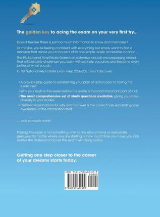 PSI National Real Estate License Exam Prep 2020-2021: A Study Guide with 550 Test Questions and Answers Explanations (Includes Practice Tests for Brokers and Salespersons)