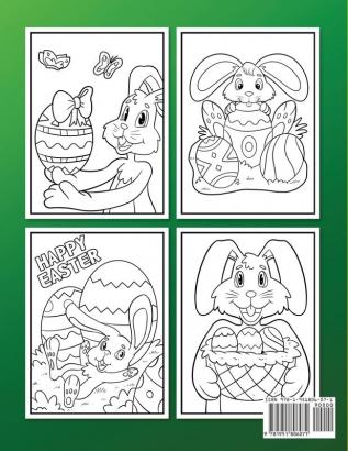 Easter Coloring Book: An Activity Book For Kids Ages 4-8