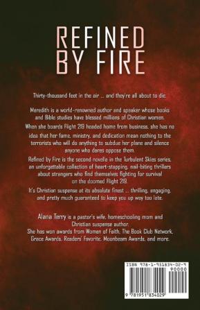 Refined by Fire - Large Print: 2 (A Turbulent Skies Christian Thriller Novella Serie)