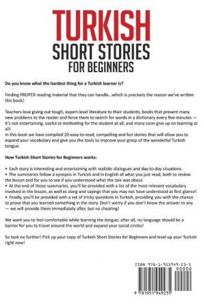 Turkish Short Stories for Beginners