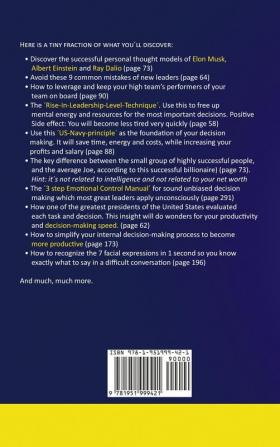 How Great Leaders Think Act and Communicate: Mental Systems Models and Habits of the World´s Richest Businessmen - Upgrade Your Mental Capabilities ... Intelligence & Decision Making Techniques: 4