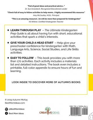 The Ultimate Kindergarten Prep Guide: A complete resource guide with fun and educational activities to prepare your preschooler for kindergarten: 5 (Early Learning)