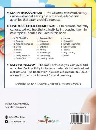 The Ultimate Preschool Activity Guide: Over 200 Fun Preschool Learning Activities for Kids Ages 3-5: 4 (Early Learning)