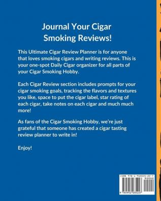 Celebration Cigar: Aficionado Cigar Bar Gift Cigarette Notebook Humidor Rolled Bundle Flavors Strength Cigar Band Stogies and Mash Earthy