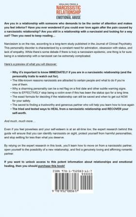 Healing from A Narcissistic Relationship and Emotional Abuse: Discover How to Recover Protect and Heal Yourself after a Toxic Abusive Relationship with a Narcissist