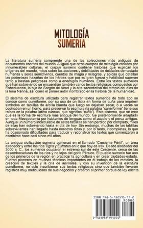 Mitología sumeria: Mitos fascinantes de los dioses diosas y criaturas legendarias de la antigua Sumeria y su importancia para los sumerios