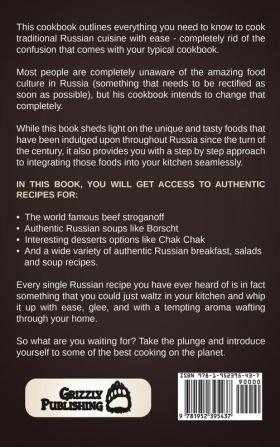 Russian Cookbook: Traditional Russian Recipes Made Easy