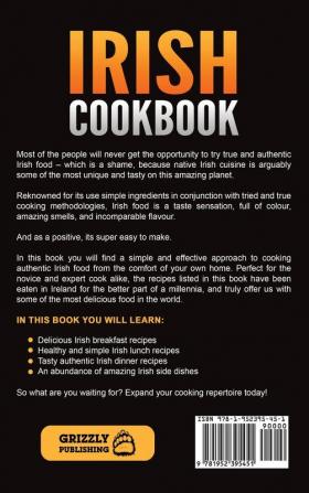 Irish Cookbook: Traditional Irish Recipes Made Easy