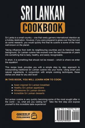 Sri Lankan Cookbook: Traditional Sri Lankan Recipes Made Easy