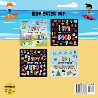 I Spy With My Little Eye - Beach: Can You Find the Bikini Towel and Ice Cream? A Fun Search and Find at the Seaside Summer Game for Kids 2-4!