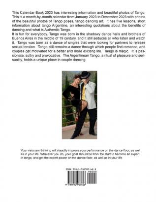 Art of Tango Dancing. Calendar-Book. 2023