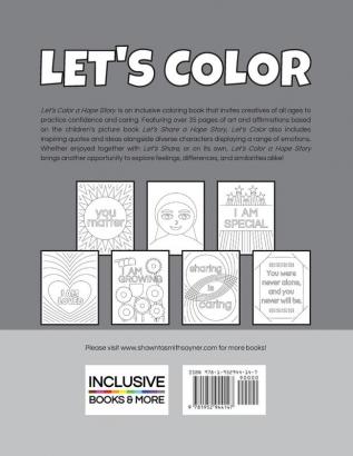 Let's Color a Hope Story