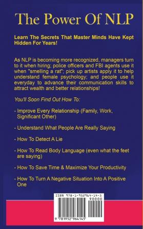 The Power of Nlp: Attract More Wealth Better Health and Improve Relationships