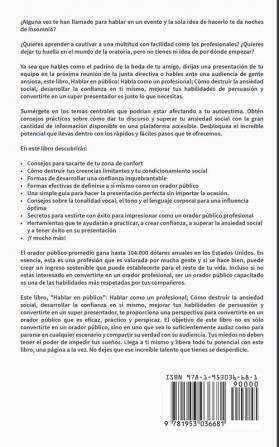 Hablar en público: Habla como un profesional - Desarrolla la confianza mejora tus habilidades para persuadir y conviértete en un máster de las presentaciones: 5 (Inteligencia Emocional Práctica)