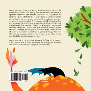 Presta Atención a Los Monstruos: Un Libro Que Ayuda a Los Niños a Aceptar Sus Sentimientos