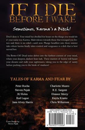 If I Die Before I Wake: Tales of Karma and Fear: 1 (The Better Off Dead)