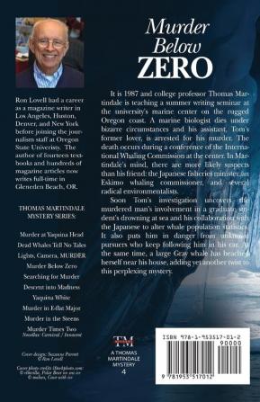 Murder Below Zero: 4 (Thomas Martindale Mysteries)